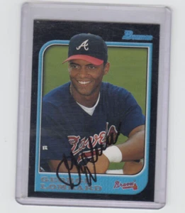 George Lombard Signed 1997 Bowman #168 RC Atlanta Braves OF 97 - Picture 1 of 2