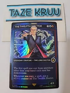 The Twelfth Doctor (Showcase) Universes Beyond: Doctor Who Foil - Picture 1 of 3