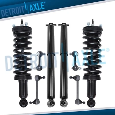 2WD Front Struts Rear Shocks Sway Bars for 2004-2012 Chevy Colorado GMC Canyon - Image 1 of 4