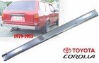 New Rear Steel Chrome bumper Fit Corolla KE70 TE72 AE70 AE71 1300 GL RG JDM