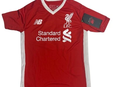 LIVERPOOL team jersey, SALAH #11, size YOUTH SMALL, JERSEY & FREE SHORT,new/TAG, - Image 1 of 4