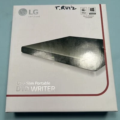 LG Electronics 8X USB 2.0 Super Multi Ultra Slim Portable DVD Writer  GP65NB60 - Image 1 of 4
