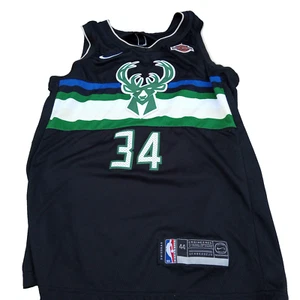 Giannis Antetokounmpo Milwaukee Bucks Nike Statement Swingman Trikot Herren Gr. 44 - Bild 1 von 6