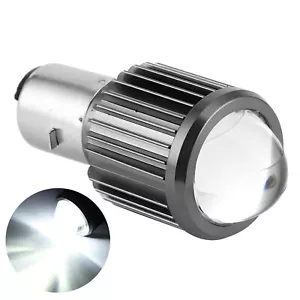BA20D LED Motorradscheinwerfer 3500lm 6000K Weiß Lichtfarbe Hell Motorrad. - Bild 1 von 12