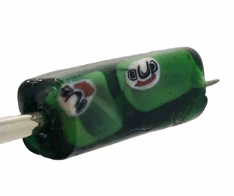 Cuentas antiguas Millefiori XL arte focal vidrio murano 25 mm Foto 1 de 4