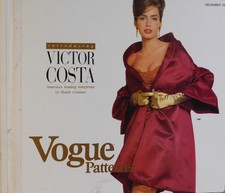 New listing
Rare December 1990 Vogue Pattern Store Counter Catalog featuring Victor Costa