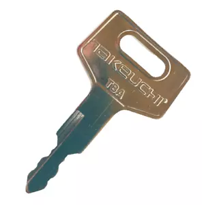 Llave Takeuchi para excavadora y cargadora de orugas - original de fábrica con logotipo OEM H806 - Imagen 1 de 4