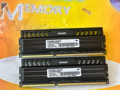 Desktop 16GB (2X8GB) DDR3 PC3-12800 1600MHz NON ECC LOW DENSITY RAM PV38G160C0 - Image 1 of 3