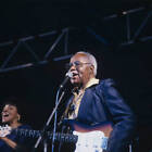 Pops Staples Of The Staple Singers Performs On Stage 1990 Old Photo