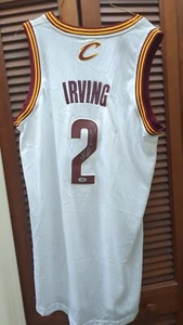Kyrie Irving Signed Authentic Rookie Cavs Jersey Inscriptions PSA COA NWT - Picture 1 of 3