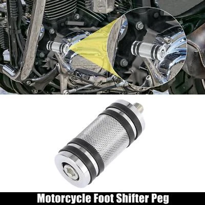 Clavija de cambio de pie de motocicleta Clavija de cambio Clavija de pie para Harley Softail Sportster Dyna Foto 1 de 4