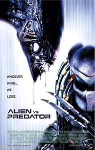 AVP ALIENS VS PREDATOR MOVIE POSTER HORROR SCI FI - Picture 1 of 1