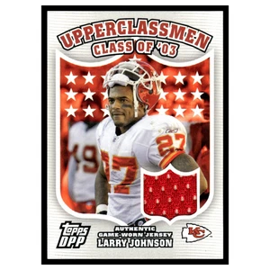 Larry Johnson #UC-LJ 2007 Topps Selecciones del Draft - Prospects Upperclassmen Jersey NFL - Imagen 1 de 3