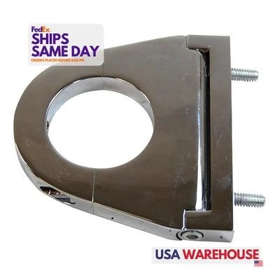 Racing Power R5632, One Chrome Aluminum Chrome Alum Steering Co Lumn Drop 2 X 2  Foto 1 de 4