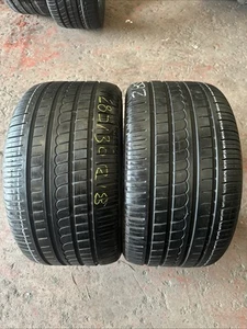 X2 285 30 18 Pirelli P Zero Rosso N4 Pair 5mm Ref P301 - Picture 1 of 7