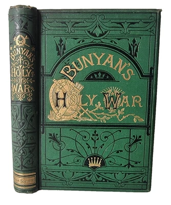 HOLY WAR | John BUNYAN (Puritan) | c.1880 | Classic Christian Literature - Image 1 of 4