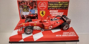 COLLEZIONE SCHUMACHER 1:43 FERRARI F2004 7th CHAMPION MARLBORO LIVERY VERSIONE 1 - Foto 1 di 4