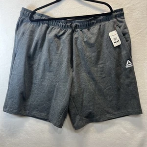 Pantalones Cortos Reebok Para Hombre 3X Grandes Gris Informales Correr Entrenamiento Activo Sudor Pantalones Cortos * - Imagen 1 de 11