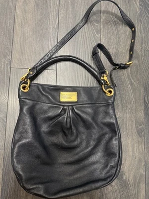 MARC  BY MARC  JACOBS  CLASSIC  Q  HILLIER  HOBO  SHOULDER  BAG IN  BLACK - Image 1 of 4