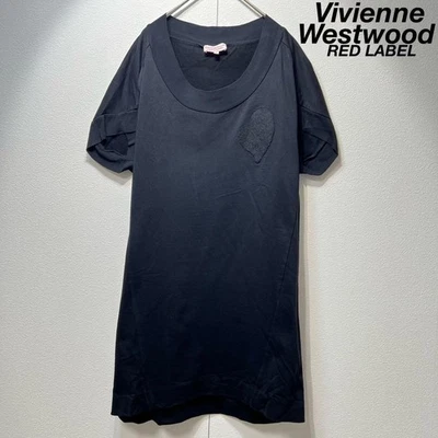 Vestido Vivienne Westwood Etiqueta Roja Parche Bordado Diseño Corazón 2 Foto 1 de 4