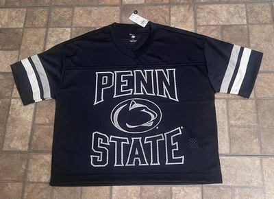 HOLLISTER BOXY CROP PENN STATE GRAPHIC JERSEY SIZE SMALL - Image 1 of 4
