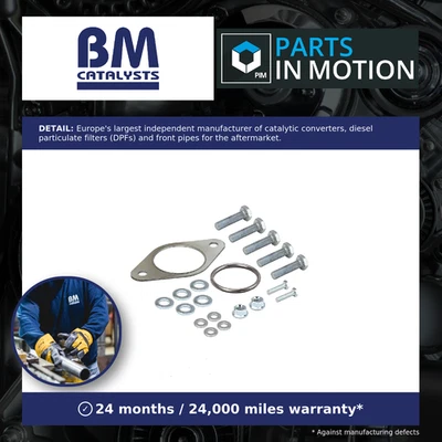 Kit de montaje de tubo de escape para NISSAN X-TRAIL T30 2.2D Centro 01 a 06 BM Calidad Foto 1 de 4