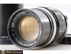 CLA'd [Near MINT+] Olympus E.Zuiko Auto-T 100mm f/3.5 Lens For Pen F FT FV JAPAN - Picture 1 of 8