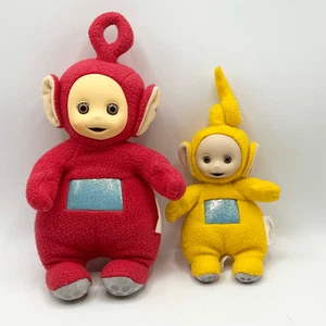 Juguetes de peluche Hasbro Teletubbies Po y Laa-Laa de colección 1998 - Imagen 1 de 10