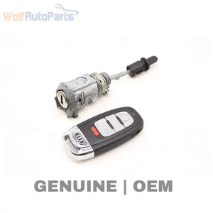 2013-2016 AUDI A5 - LOCK Switch / Cylinder SET W/ KEY 8T0898374BA - Picture 1 of 4