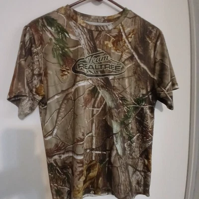 Realtree Youth 2XL (18) Camouflage Tee Shirt Short Sleeve Unisex Hunting Camo - Image 1 of 4