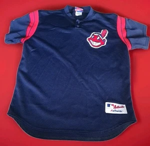 Majestic Diamond Collection Cleveland Indians - Guardians Jersey Shirt size L - Picture 1 of 7