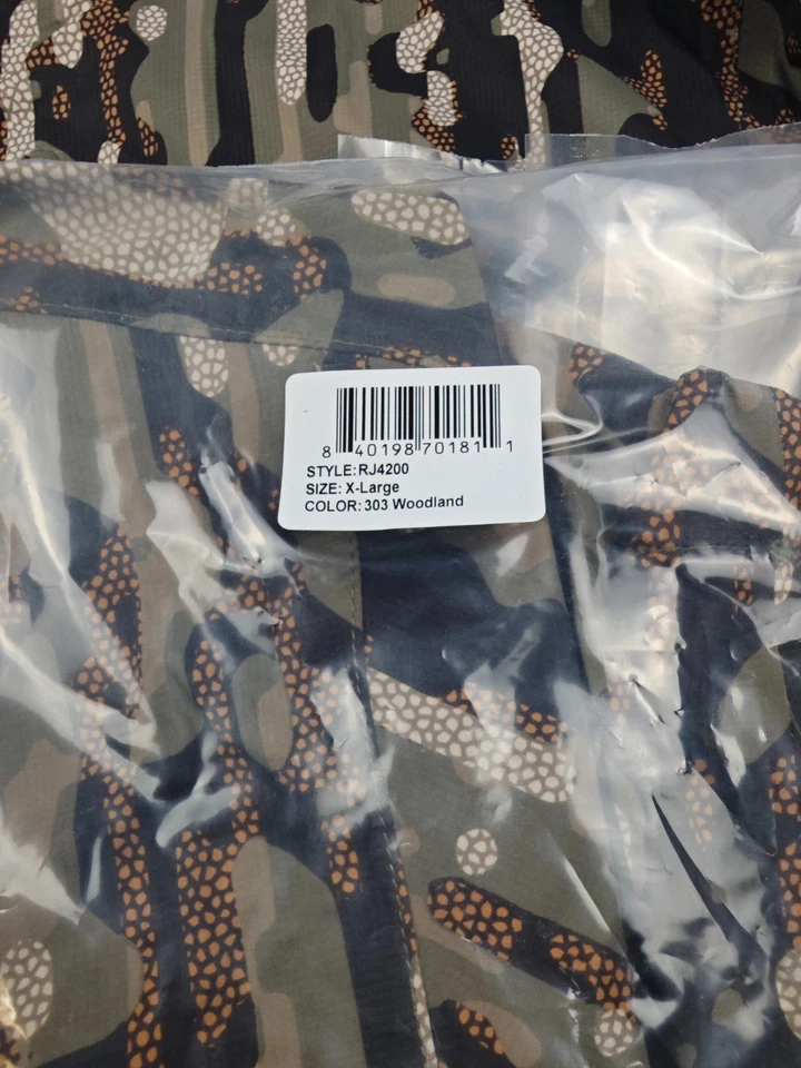 Duck Camp Men's 3L Ultralight Rain Jacket - Woodland - M, L, XL, 2XL - Image 1 of 1