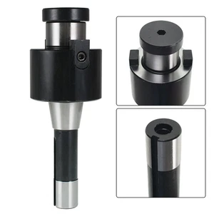 1Pc Hardened and Ground 1-1/2" R8 Shank Shell Milling Arbor Adapter Holder - Picture 1 of 10