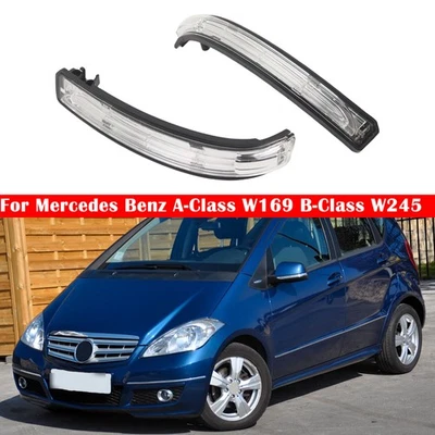 For Mercedes Benz A B Class W169 W245 2XSide Mirror Turn Signal Indicator Light  - Изображение 1 из 4