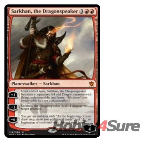 Sarkhan, The Dragonspeaker M/NM Magic: The Gathering MTG Khans Of Tarkir - Image 1 of 1