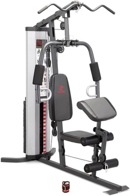 Máquina apiladora de pesas multifunción de acero para gimnasio en casa de 150 lb Marcy MWM-988 Foto 1 de 4