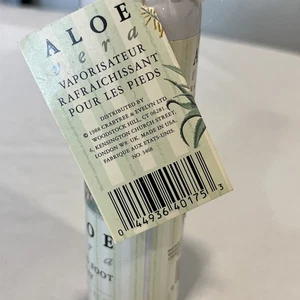 NEW Crabtree & Evelyn ALOE VERA Cooling Foot Spray  Old Stock 2.5 Fl oz - Picture 1 of 5