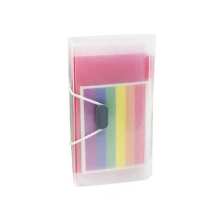 13 Pockets Rainbow Plastic File Folder Organizer For Document Storage - Picture 1 of 12