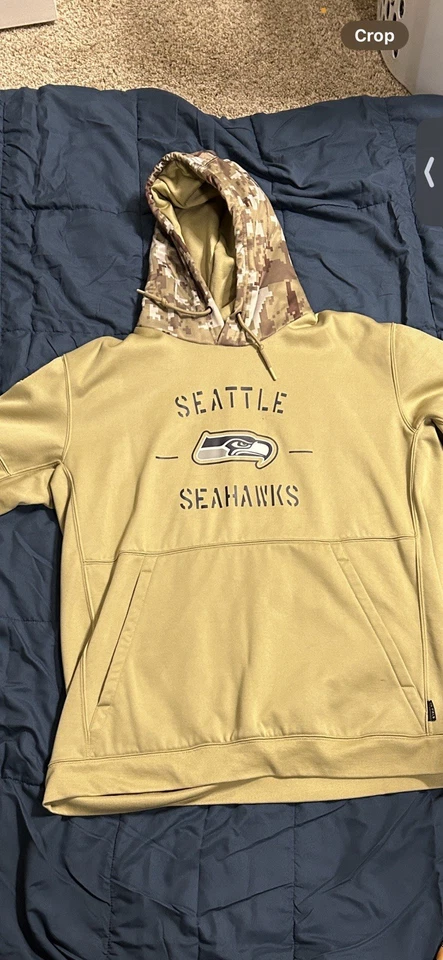 Толстовка с капюшоном Russell Wilson Seattle Seahawks NFL XXL 2XL - Изображение 1 из 2