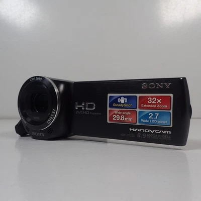 Sony HDR-CX220 HD Handycam Digital Camcorder Black - Parts Only - Image 1 of 4