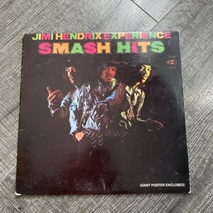 JIMI HENDRIX EXPERIENCE SMASH HITS~1970 REPRISE RE LP~GIANT POSTER~ - Picture 1 of 7