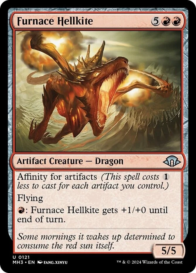 x1 Furnace Hellkite - Modern Horizons 3 - NM - MTG - Image 1 of 1
