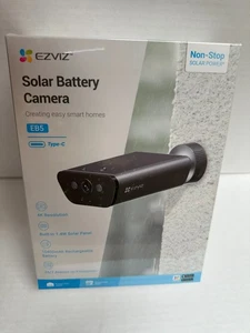 EZVIZ EB5 4K - Smart Wireless WiFi Outdoor Solar Battery Camera - Picture 1 of 1