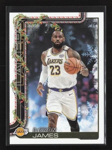 2025-26 Topps Holiday #H119 LeBron James Los Angeles Lakers - Picture 1 of 2
