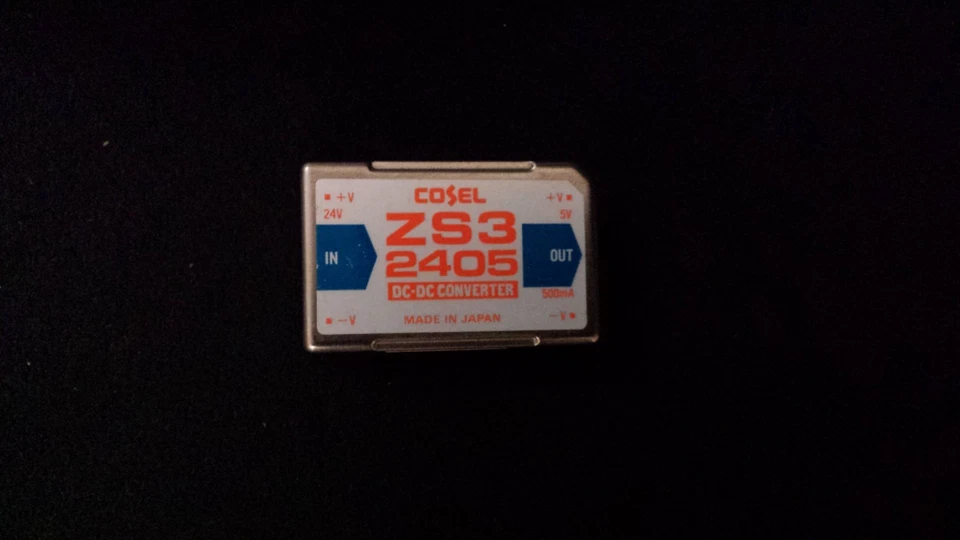 NEW Cosel ZS3 2405 DC-DC Converter PCB Mount 24vdc to 5vdc 500mA 2.5W   (b4) - Image 1 of 1
