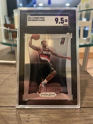 2012-13 Panini Prizm - Green Prizm #245 Damian Lillard (RC). SGC graded 9.5 - Image 1 of 4