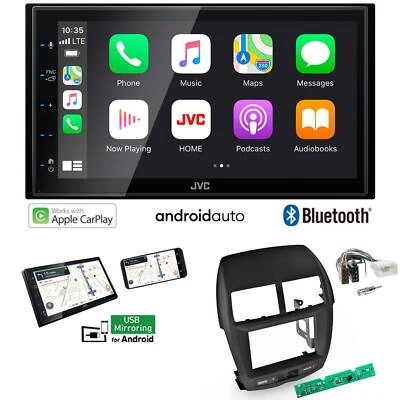 JVC KW-M560BT Autoradio Apple CarPlay Android Auto für Mitsubishi ASX 2010-2014 - Bild 1 von 4