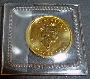 1998 Canada 1/10th ozt .9999 Gold $5 Maple Leaf Coin sealed in ogp. - Picture 1 of 2