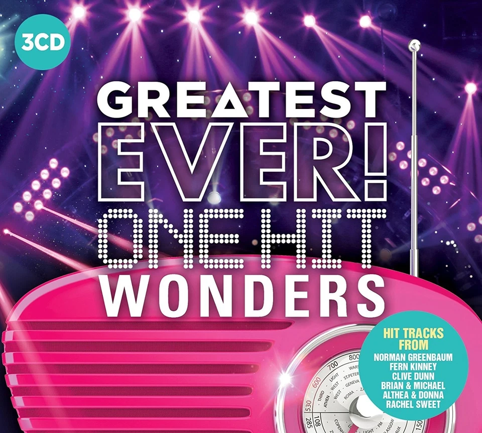 ONE HIT WONDER - GREATEST EVER  (ACE, VANILLA ICE, AQUA, ...) 3 CD NEU  - Bild 1 von 1