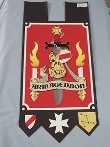 Wargame Style Black Templar #3 small banner by B.A.S Gaming - Picture 1 of 3